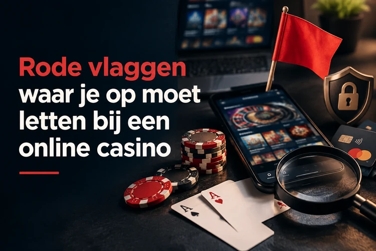 Rode vlaggen waar je op moet letten bij een online casino
